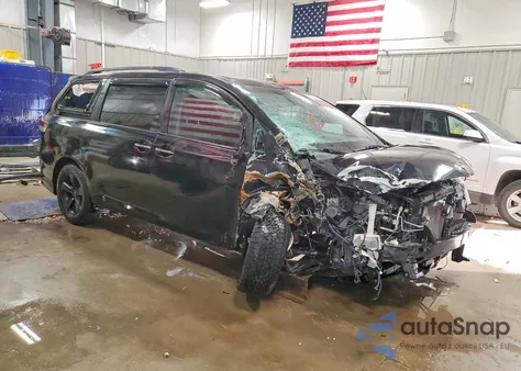 2015 Toyota Sienna Sport from USA, damaged, VIN 5TDXK3DC5FS627099